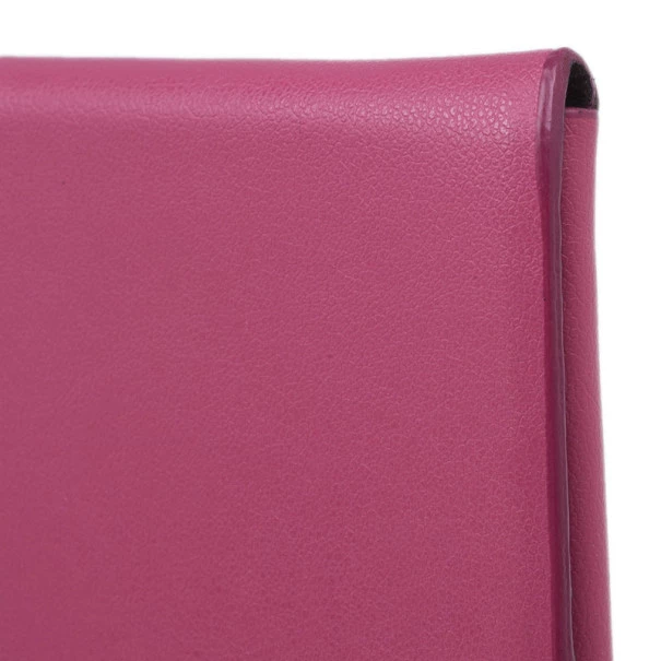 Stella McCartney Pink Leather Beckett Clutch For Women 10 Stella McCartney Pink Leather Beckett Clutch For Women - Image 8