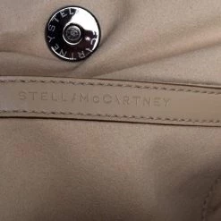 Stella Mccartney Beige Raffia Mini Falabella Tote For Women -Stella McCartney Sales luxury women stella mccartney new handbags p427309 002