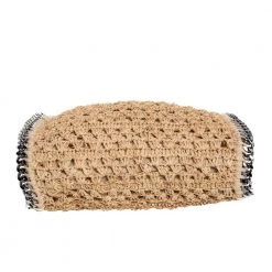 Stella Mccartney Beige Raffia Mini Falabella Tote For Women -Stella McCartney Sales luxury women stella mccartney new handbags p427309 009