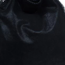 Stella McCartney Black Faux Leather Falabella Tote Bag For Women -Stella McCartney Sales luxury women stella mccartney new handbags p43495 0008