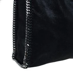 Stella McCartney Black Faux Leather Falabella Tote Bag For Women -Stella McCartney Sales luxury women stella mccartney new handbags p43495 0010