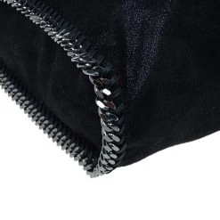 Stella McCartney Black Faux Leather Falabella Tote Bag For Women -Stella McCartney Sales luxury women stella mccartney new handbags p43495 0012