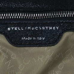 Stella McCartney Black Faux Leather Falabella Tote Bag For Women -Stella McCartney Sales luxury women stella mccartney new handbags p43495 0014