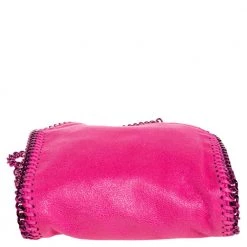 Stella McCartney Neon Pink Faux Leather Tiny Falabella Shoulder Bag For Women -Stella McCartney Sales luxury women stella mccartney new handbags p457145 002