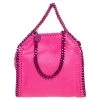 Stella McCartney Neon Pink Faux Leather Tiny Falabella Shoulder Bag For Women -Stella McCartney Sales luxury women stella mccartney new handbags p457145 009