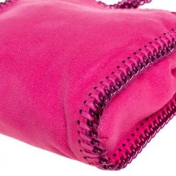 Stella McCartney Neon Pink Faux Leather Tiny Falabella Shoulder Bag For Women -Stella McCartney Sales luxury women stella mccartney new handbags p457145 011