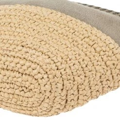 Stella McCartney Beige Faux Suede And Raffia Mini Falabella Shoulder Bag For Women -Stella McCartney Sales luxury women stella mccartney new handbags p537090 002