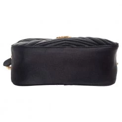 Stella McCartney Black Quilted Satin Stella Star Crossbody Bag For Women 18 Stella McCartney Black Quilted Satin Stella Star Crossbody Bag For Women -Stella McCartney Sales luxury women stella mccartney new handbags p561599 009