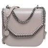 Stella McCartney Beige Faux Leather Falabella Box Shoulder Bag For Women -Stella McCartney Sales luxury women stella mccartney new handbags p561602 007