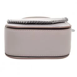 Stella McCartney Beige Faux Leather Falabella Box Shoulder Bag For Women -Stella McCartney Sales luxury women stella mccartney new handbags p561602 011