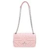 Stella McCartney Pink Faux Leather Stella Star Crossbody Bag For Women