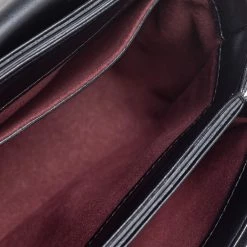 Stella McCartney Black Velvet Falabella Box Shoulder Bag For Women -Stella McCartney Sales luxury women stella mccartney new handbags p561609 011