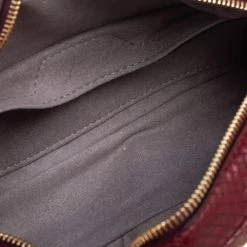 Stella McCartney Burgundy Python Embossed Faux Leather Star Crossbody Bag For Women -Stella McCartney Sales luxury women stella mccartney new handbags p561618 012