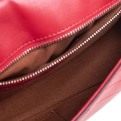 Stella McCartney Red Faux Leather Stella Star Crossbody Bag For Women -Stella McCartney Sales luxury women stella mccartney new handbags p561716 003