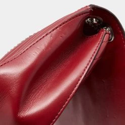 Stella McCartney Red Faux Leather Stella Star Crossbody Bag For Women -Stella McCartney Sales luxury women stella mccartney new handbags p561716 013