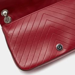 Stella McCartney Red Faux Leather Stella Star Crossbody Bag For Women -Stella McCartney Sales luxury women stella mccartney new handbags p561716 016