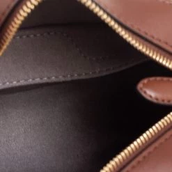 Stella McCartney Brown Quilted Leather Stella Star Crossbody Bag For Women -Stella McCartney Sales luxury women stella mccartney new handbags p561717 003