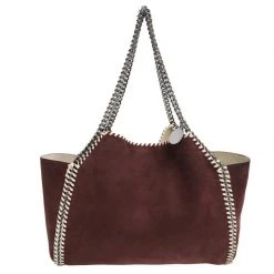 Stella McCartney White Iridescent Faux-Leather Reversible Tote For Women -Stella McCartney Sales luxury women stella mccartney new handbags p595734 1645513066 013