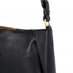 Stella McCartney Stella McCatrtney Black Polyester Stella Logo Shoulder Bag For Women 9 Stella McCartney Stella McCatrtney Black Polyester Stella Logo Shoulder Bag For Women -Stella McCartney Sales luxury women stella mccartney new handbags p603859 003