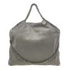 Stella McCartney Grey Faux Leather Small Falabella Tote For Women -Stella McCartney Sales luxury women stella mccartney new handbags p604027 006