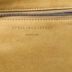 Stella McCartney Mustard/Black Faux Suede And Faux Leather Falabella Reversible Tote For Women 21 Stella McCartney Mustard/Black Faux Suede And Faux Leather Falabella Reversible Tote For Women -Stella McCartney Sales luxury women stella mccartney new handbags p610734 002