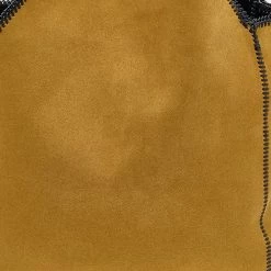 Stella McCartney Mustard/Black Faux Suede And Faux Leather Falabella Reversible Tote For Women 18 Stella McCartney Mustard/Black Faux Suede And Faux Leather Falabella Reversible Tote For Women -Stella McCartney Sales luxury women stella mccartney new handbags p610734 006