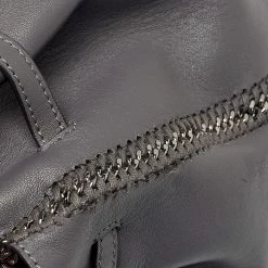 Stella McCartney Grey Faux Leather Falabella Bucket Bag For Women -Stella McCartney Sales luxury women stella mccartney new handbags p635013 015