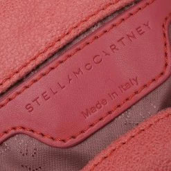 Stella McCartney Peach Faux Leather Mini Falabella Tote For Women -Stella McCartney Sales luxury women stella mccartney new handbags p67706 008