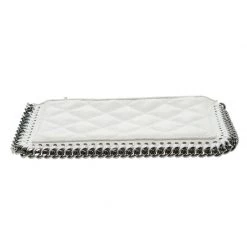 Stella McCartney Off White Quilted Faux Leather Falabella Coin Pouch For Women -Stella McCartney Sales luxury women stella mccartney new handbags p96018 006