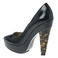 Stella McCartney Black Leather Corinne Platform Pumps Size 39 For Women 15 Stella McCartney Black Leather Corinne Platform Pumps Size 39 For Women -Stella McCartney Sales luxury women stella mccartney new shoes p12524 003