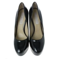 Stella McCartney Black Leather Corinne Platform Pumps Size 39 For Women 17 Stella McCartney Black Leather Corinne Platform Pumps Size 39 For Women -Stella McCartney Sales luxury women stella mccartney new shoes p12524 005