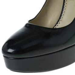 Stella McCartney Black Leather Corinne Platform Pumps Size 39 For Women 20 Stella McCartney Black Leather Corinne Platform Pumps Size 39 For Women -Stella McCartney Sales luxury women stella mccartney new shoes p12524 008