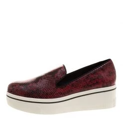 Stella McCartney Two Tone Faux Python Creeper Platform Loafers Size 40 For Women 11 Stella McCartney Two Tone Faux Python Creeper Platform Loafers Size 40 For Women -Stella McCartney Sales luxury women stella mccartney new shoes p130874 0002