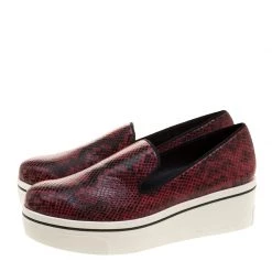 Stella McCartney Two Tone Faux Python Creeper Platform Loafers Size 40 For Women 13 Stella McCartney Two Tone Faux Python Creeper Platform Loafers Size 40 For Women -Stella McCartney Sales luxury women stella mccartney new shoes p130874 0004