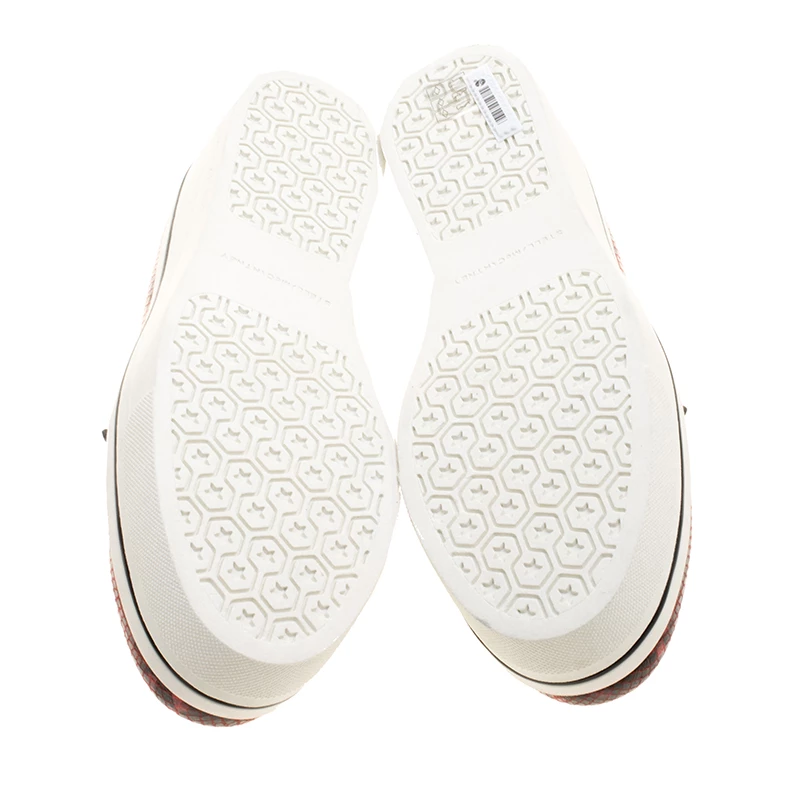 Stella McCartney Two Tone Faux Python Creeper Platform Loafers Size 40 For Women 8 Stella McCartney Two Tone Faux Python Creeper Platform Loafers Size 40 For Women - Image 6