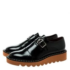 Stella McCartney Black Faux Leather Odette Brogues Loafers Size 40 For Women 13 Stella McCartney Black Faux Leather Odette Brogues Loafers Size 40 For Women -Stella McCartney Sales luxury women stella mccartney new shoes p133474 0004