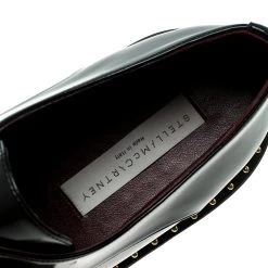 Stella McCartney Black Faux Leather Odette Brogues Loafers Size 40 For Women 16 Stella McCartney Black Faux Leather Odette Brogues Loafers Size 40 For Women -Stella McCartney Sales luxury women stella mccartney new shoes p133474 0007