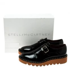 Stella McCartney Black Faux Leather Odette Brogues Loafers Size 40 For Women 17 Stella McCartney Black Faux Leather Odette Brogues Loafers Size 40 For Women -Stella McCartney Sales luxury women stella mccartney new shoes p133474 0008