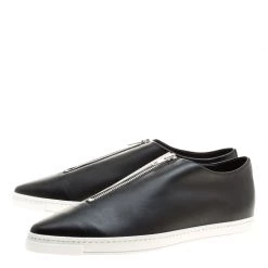 Stella McCartney Black Faux Leather Zip Loafers Size 41 For Women 13 Stella McCartney Black Faux Leather Zip Loafers Size 41 For Women -Stella McCartney Sales luxury women stella mccartney new shoes p134414 0004