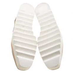 Stella McCartney Beige Faux Leather Elyse Star Platform Lace Up Derby Size 40.5 For Women -Stella McCartney Sales luxury women stella mccartney new shoes p139431 0006