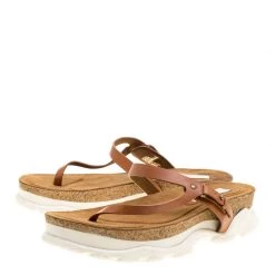 Stella McCartney Brown Faux Leather Altea Platform Slides Size 41 For Women -Stella McCartney Sales luxury women stella mccartney new shoes p139504 0004