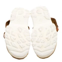 Stella McCartney Brown Faux Leather Altea Platform Slides Size 41 For Women -Stella McCartney Sales luxury women stella mccartney new shoes p139504 0006