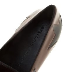 Stella McCartney Metallic Grey Faux Leather Binx Star Platform Slip On Sneakers Size 41 For Women -Stella McCartney Sales luxury women stella mccartney new shoes p139763 007