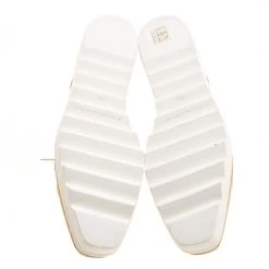 Stella McCartney Beige Brushed Faux Leather Elyse Star Platform Lace Up Derby Size 39.5 For Women -Stella McCartney Sales luxury women stella mccartney new shoes p146314 0006