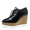 Stella McCartney Black Faux Leather Elyse Platform Derby Size 39.5 For Women 2 Stella McCartney Black Faux Leather Elyse Platform Derby Size 39.5 For Women -Stella McCartney Sales luxury women stella mccartney new shoes p150659 0001