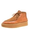Stella McCartney Brown Faux Suede And Leather High Clipper Platform Ankle Boots Size 39.5 For Women 1 Stella McCartney Brown Faux Suede And Leather High Clipper Platform Ankle Boots Size 39.5 For Women -Stella McCartney Sales luxury women stella mccartney new shoes p155332 0001