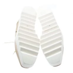 Stella McCartney Beige Faux Leather Elyse Star Platform Lace Up Derby Size 40 For Women -Stella McCartney Sales luxury women stella mccartney new shoes p194310 001