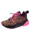 Stella McCartney Multicolor Leopard Print Fabric Eclypse Lace Up Sneakers Size 40 For Women -Stella McCartney Sales luxury women stella mccartney new shoes p261098 004