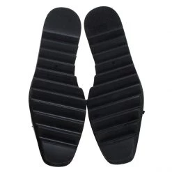 Stella McCartney Black Faux Leather And Velvet Elyse Star Platform Lace Up Booties Size 40 For Women -Stella McCartney Sales luxury women stella mccartney new shoes p267710 001