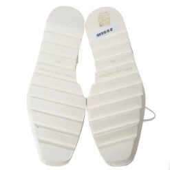 Stella McCartney White Lace Elyse Platform Lace Up Sneakers Size 36.5 For Women -Stella McCartney Sales luxury women stella mccartney new shoes p301311 001